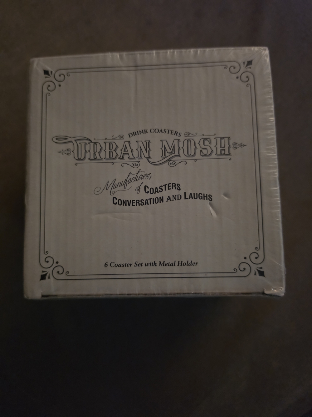 Urban Mosh Drink Coasters - White Box